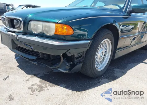 1999 BMW 740Ia из США, поврежденный, VIN WBAGG8335XDN73992
